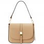 Preview: Tuscany Leather Schultertasche Nausica_TL141598_Champagner Preview: Tuscany Leather Schultertasche Nausica_TL141598_Champagner